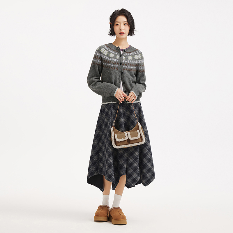 摩登格纹元素，拉满季节氛围的时尚 icon！