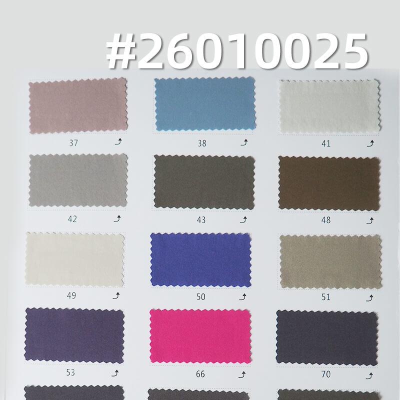 凯迪洗水棉 | 110g/m2 平纹染色布|抗静电|凉感|轻量户外服 上衣 休闲裤 户外裤面料