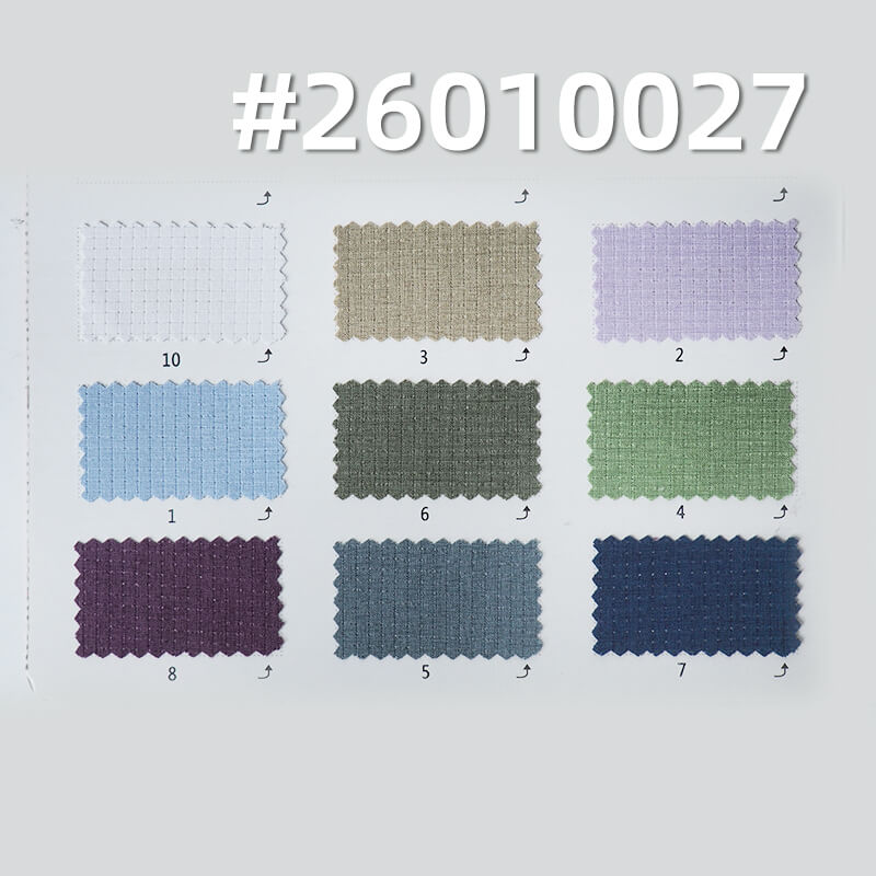 镂空露露格染色布|155g/m2 涤纶弹力格子布|山本裤 弯刀裤 休闲裤 户外运动面料