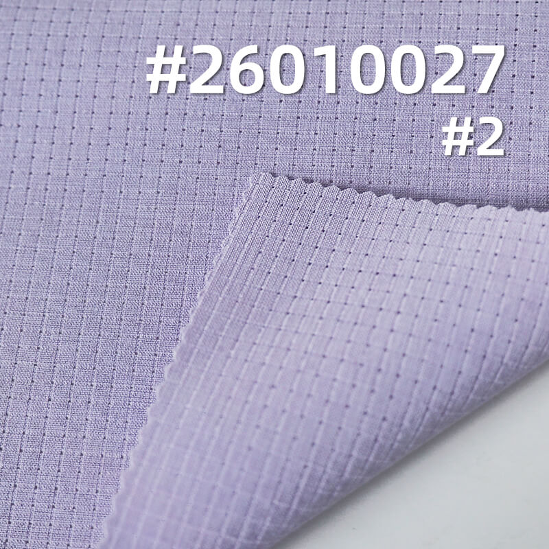 镂空露露格染色布|155g/m2 涤纶弹力格子布|山本裤 弯刀裤 休闲裤 户外运动面料