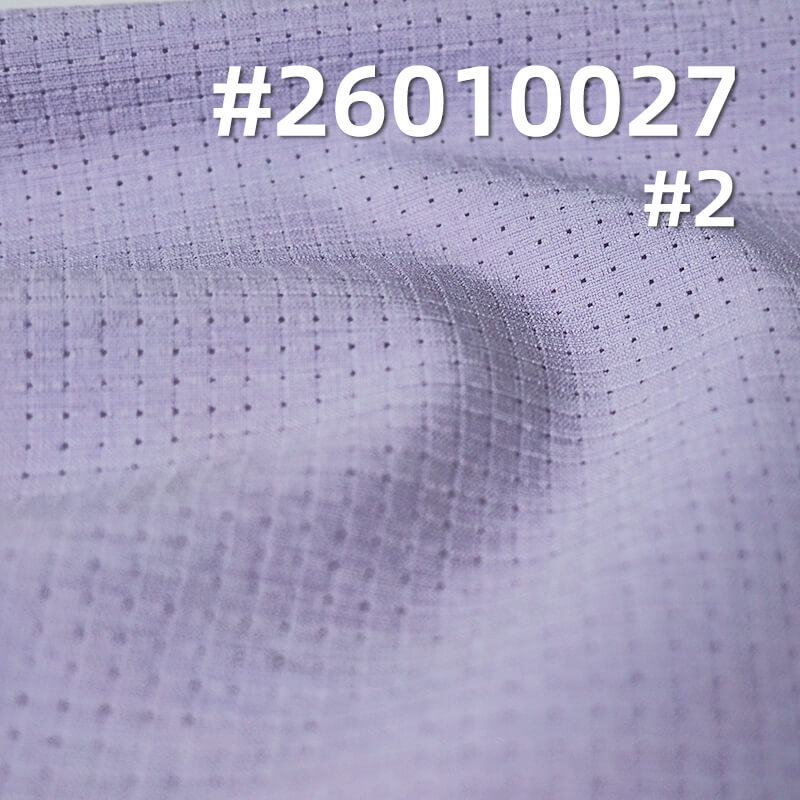 镂空露露格染色布|155g/m2 涤纶弹力格子布|山本裤 弯刀裤 休闲裤 户外运动面料