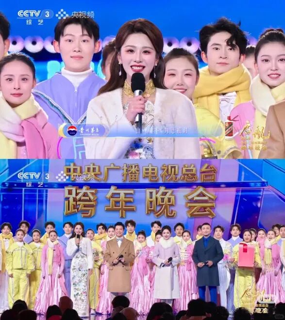 央视跨年晚会主持人着装成焦点，暖心冬装获网友怒赞！