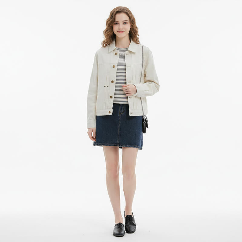 全棉右斜牛仔布|10.9安士(oz)半漂牛仔布|四片右斜|时尚白牛|牛仔衫 牛仔裙面料 全棉右斜牛仔布|10.9安士(oz)半漂牛仔布|四片右斜|时尚白牛|牛仔衫 牛仔裙面料