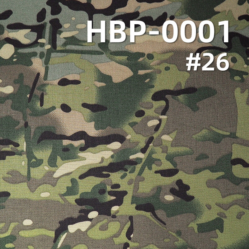 涤纶1000D牛津布：迷彩印花下的“硬核防护盾”，箱包与户外的全能搭档