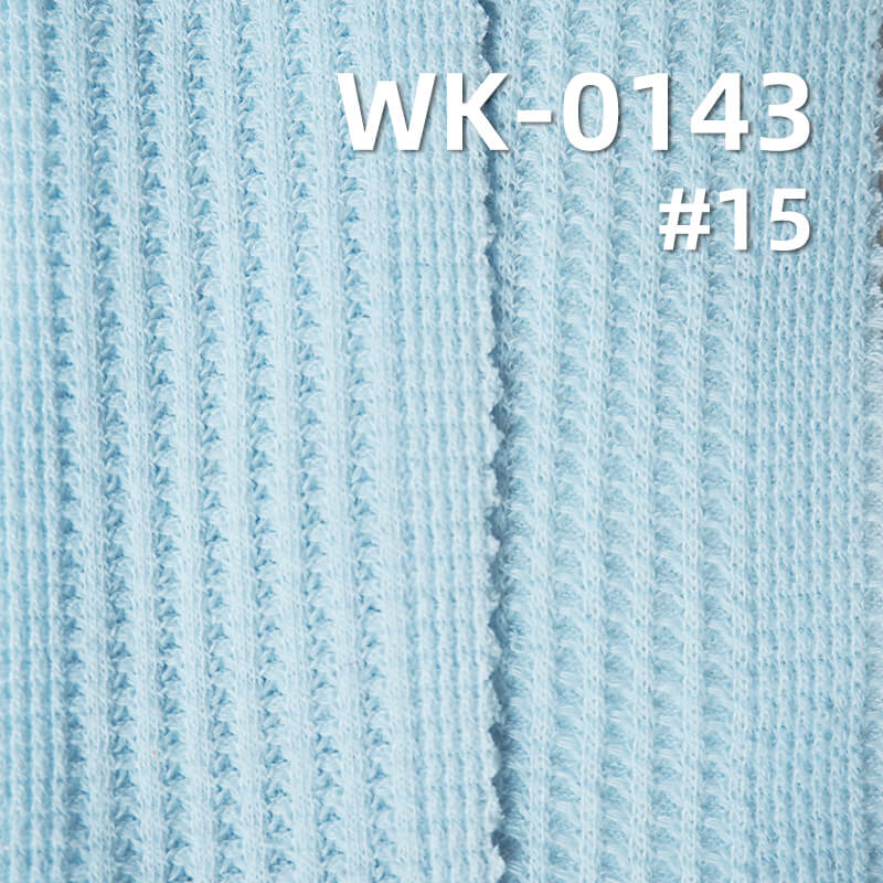 针织华夫格|200g/m2不规则华夫格|涤棉TC弹力针织布|肌理感威化格|开衫 外套 上衣面料 针织华夫格|200g/m2不规则华夫格|涤棉TC弹力针织布|肌理感威化格|开衫 外套 上衣面料