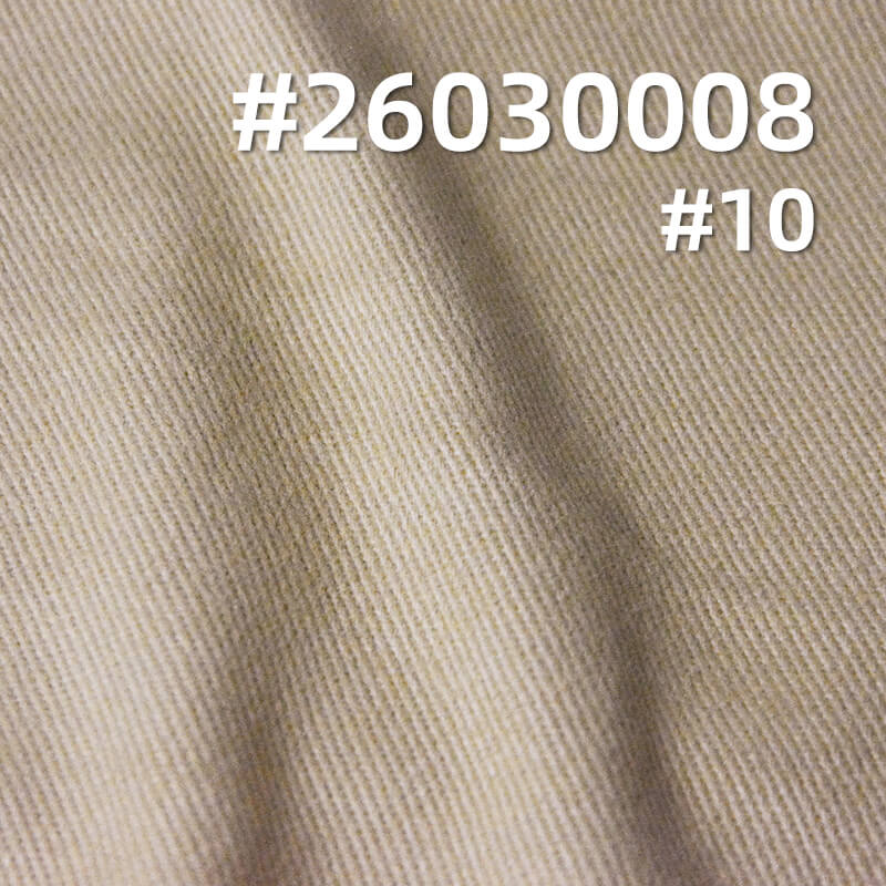 棉弹力染色布|10*10精梳磨毛底抓毛面料|310g/m2秋冬弹力斜纹布|四片左斜|休闲外套 夹克 工装裤面料