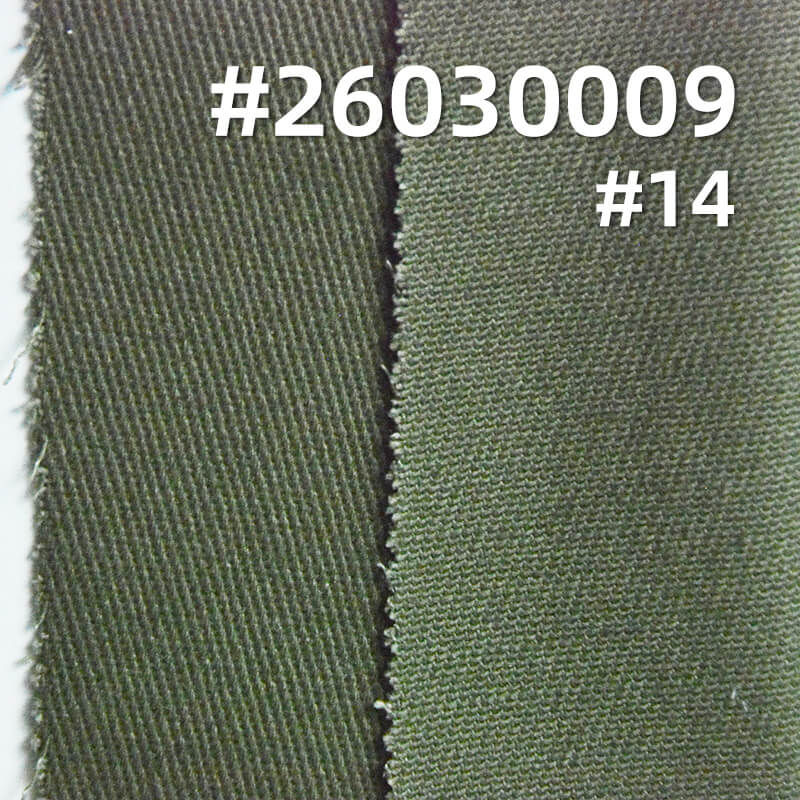 棉弹力染色布|10*10斜纹精梳磨毛布料|310g/m2弹力斜纹布|四片左斜|工装外套 工装裤 半身裙面料