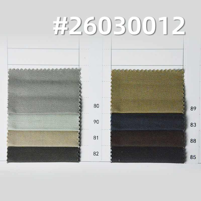 全棉精梳洗水棉|265g/m2特厚高密斜纹布|四片左斜染色布|工装外套 工装裤面料