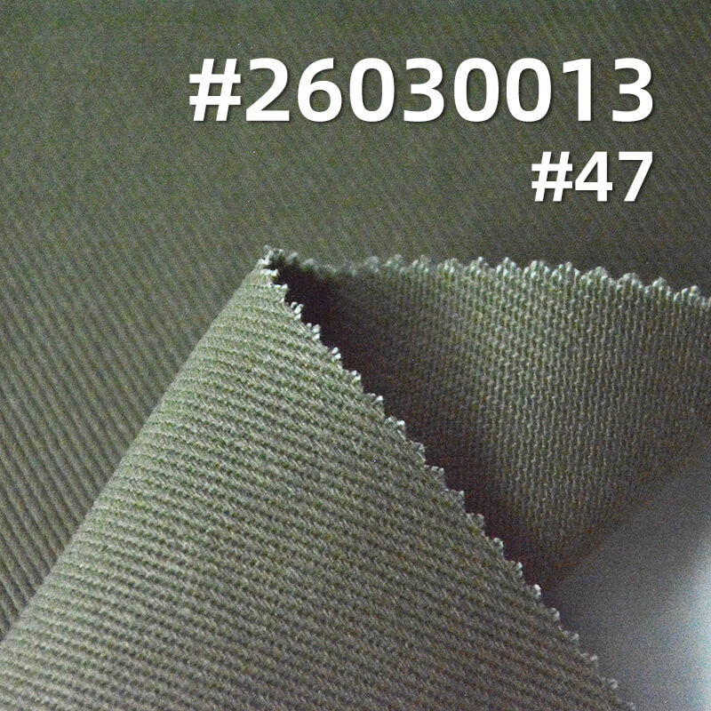 全棉精梳7*7斜纹布|370g/m2特厚砂洗棉布|四片左斜染色布|包袋 工装外套 夹克 工装裤面料