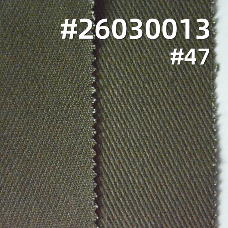 全棉精梳7*7斜纹布|370g/m2特厚砂洗棉布|四片左斜染色布|包袋 工装外套 夹克 工装裤面料