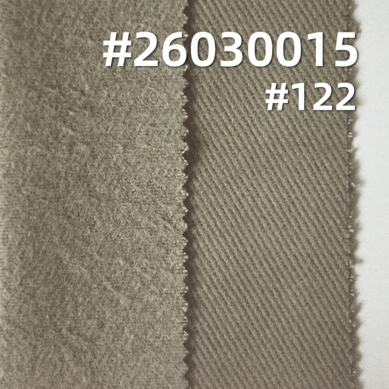 全棉加厚斜纹布|360g/m2四片左斜染色布|7*7足纱足密棉布|磨毛抓毛工艺|工装外套 夹克 工装裤面料