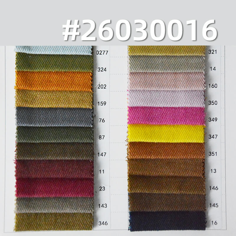 全棉7*7粗斜加密斜纹布|360g/m2四片左斜染色布|雪花绒|底抓毛|工装外套 工装裤面料