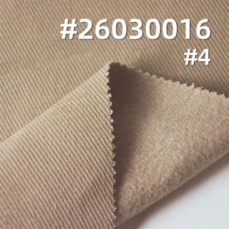 全棉7*7粗斜加密斜纹布|360g/m2四片左斜染色布|雪花绒|底抓毛|工装外套 工装裤面料