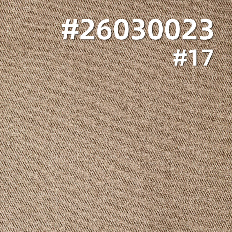 弹力雪花绒染色布|255g/m2棉弹斜纹布|21支赛络纺|四片右斜|工装外套 工装裤 裙子面料