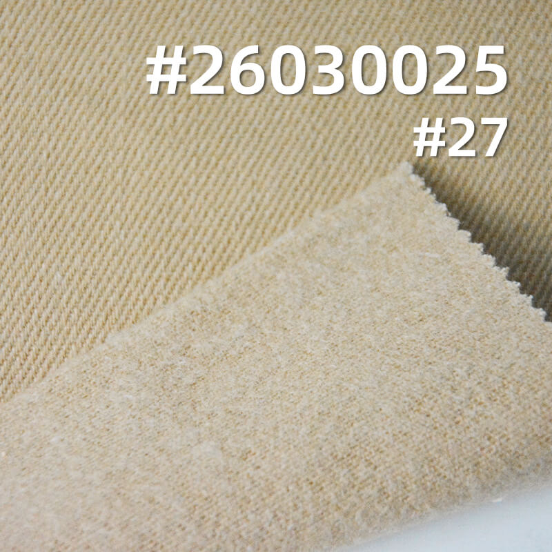 全棉加厚染色布|7支竹节斜纹纱卡|320g/m2秋冬布料|雪花绒|底抓毛|工装外套 夹克 工装裤面料 全棉加厚染色布|7支竹节斜纹纱卡|320g/m2秋冬布料|雪花绒|底抓毛|工装外套 夹克 工装裤面料