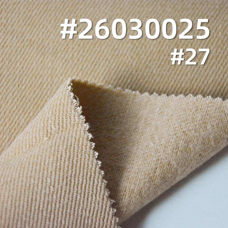 全棉加厚染色布|7支竹节斜纹纱卡|320g/m2秋冬布料|雪花绒|底抓毛|工装外套 夹克 工装裤面料 全棉加厚染色布|7支竹节斜纹纱卡|320g/m2秋冬布料|雪花绒|底抓毛|工装外套 夹克 工装裤面料