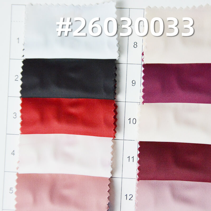 超柔华尔缎|180g/m2涤纶弹力阳离子色丁布|缎面女装 连衣裙 衬衫 汉服 礼服面料