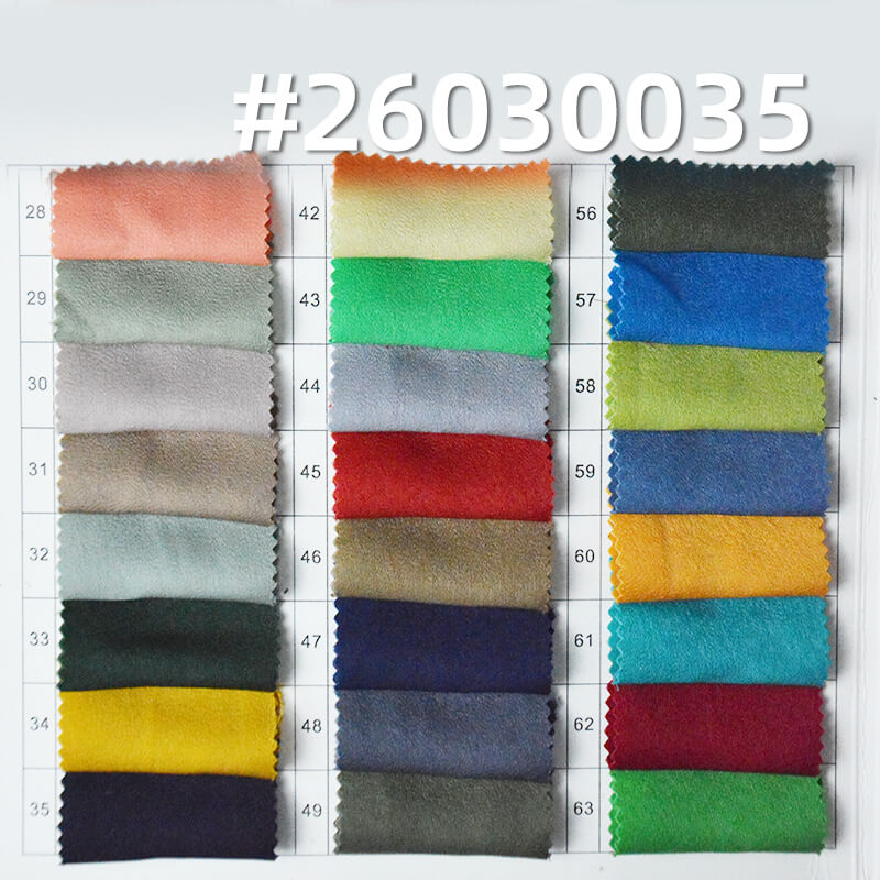 涤纶消光缎|醋酸绒|140g/m2绒感缎面色丁布|女装衬衫 裙子 礼服 汉服面料