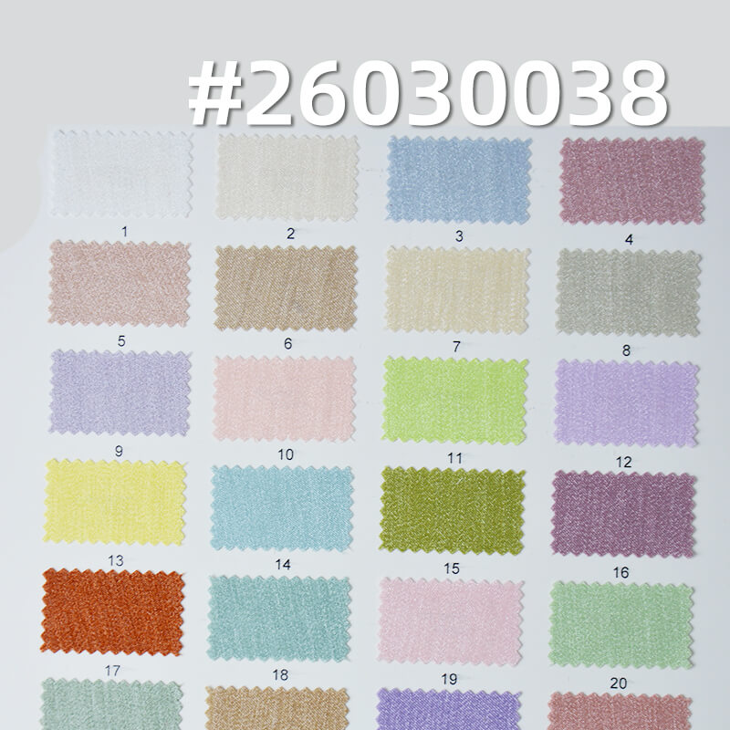 钻石缎面皱|135g/m2涤纶色丁布|皱感闪亮丝缎面|女装 衬衫 裙子 礼服 表演服面料