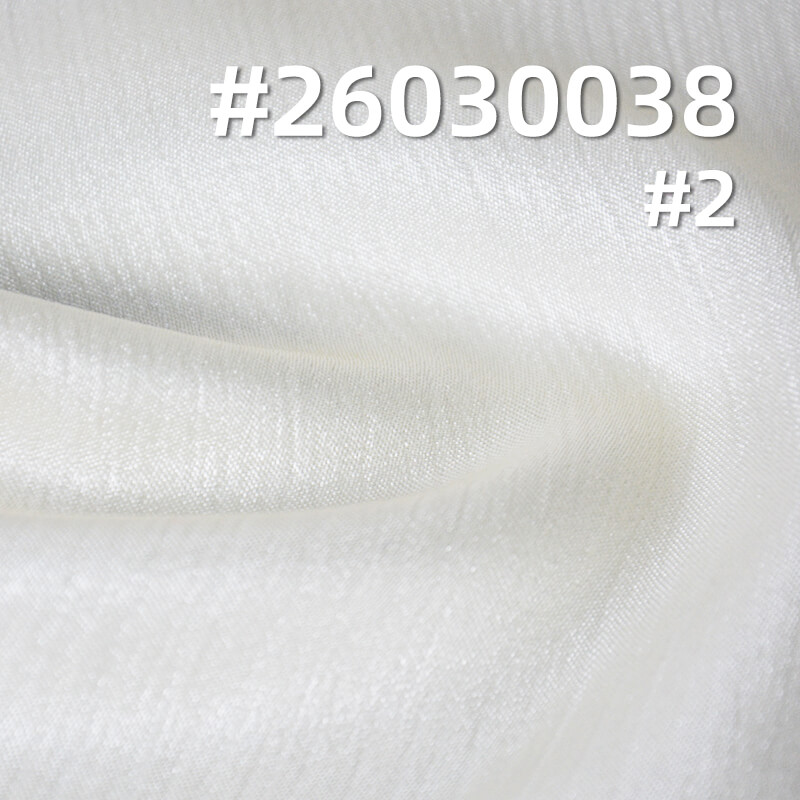 钻石缎面皱|135g/m2涤纶色丁布|皱感闪亮丝缎面|女装 衬衫 裙子 礼服 表演服面料