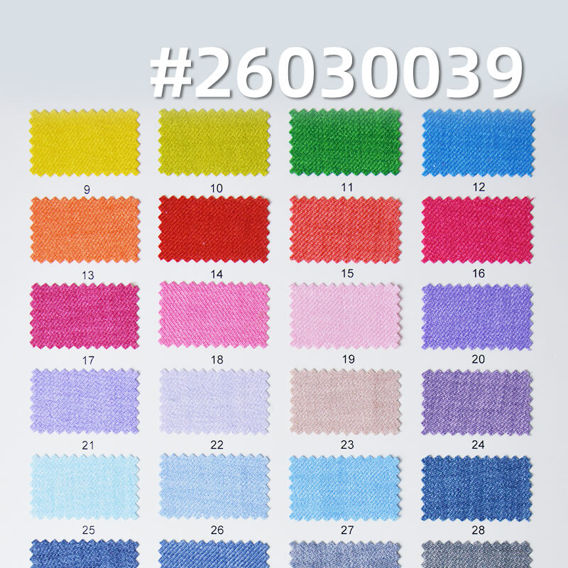 双色斜纹布|135g/m2涤纶双面斜|休闲上衣 衬衫 裤子 裙子面料