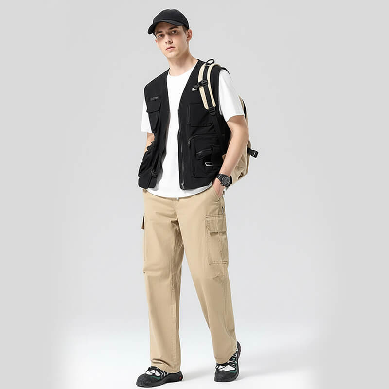 全棉精梳洗水棉|265g/m2特厚高密斜纹布|四片左斜染色布|工装外套 工装裤面料