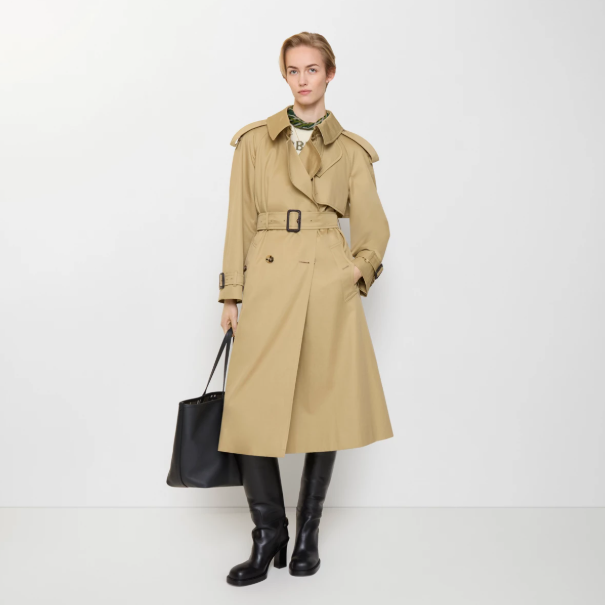 春日风衣图鉴：Burberry同款面料解锁穿搭的“高级感密码”