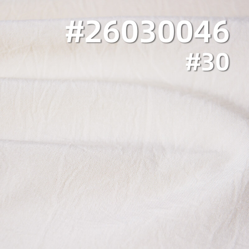 四面弹手抓花|120g/m2涤纶弹力皱布|平纹染色布|时尚女装 衬衫 裙子 休闲裤面料