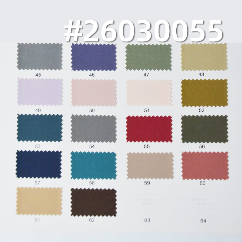 涤纶50D蛋白丝|85g/m2平纹染色布|亲肤质感|防泼水|户外服 夹克 棉服 风衣面料