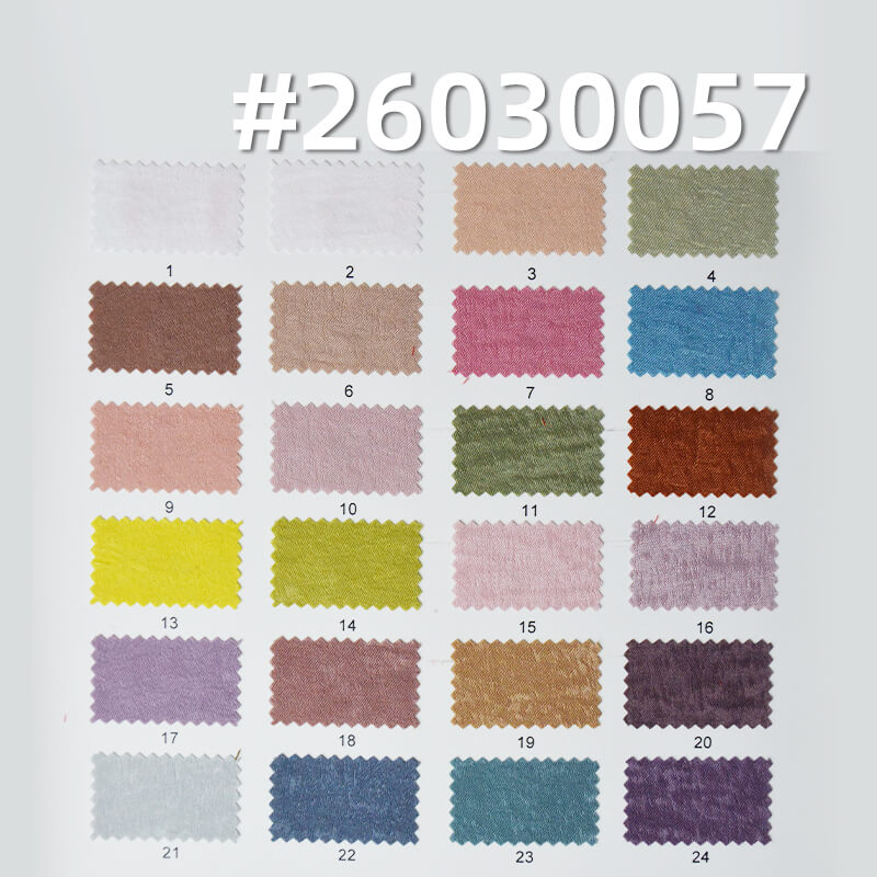 涤纶蚕丝皱|115g/m2缎面色丁布|亮面绒感|时尚女装 衬衫 礼服 裙子面料 涤纶蚕丝皱|115g/m2缎面色丁布|亮面绒感|时尚女装 衬衫 礼服 裙子面料