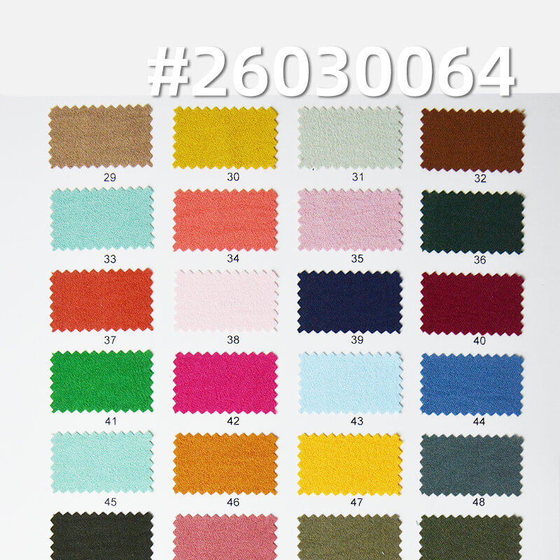 冰丝皱(起皱)|160g/m2涤纶平纹染色布|气流皱|仿棉麻皱布|休闲上衣 连衣裙 山本裤面料