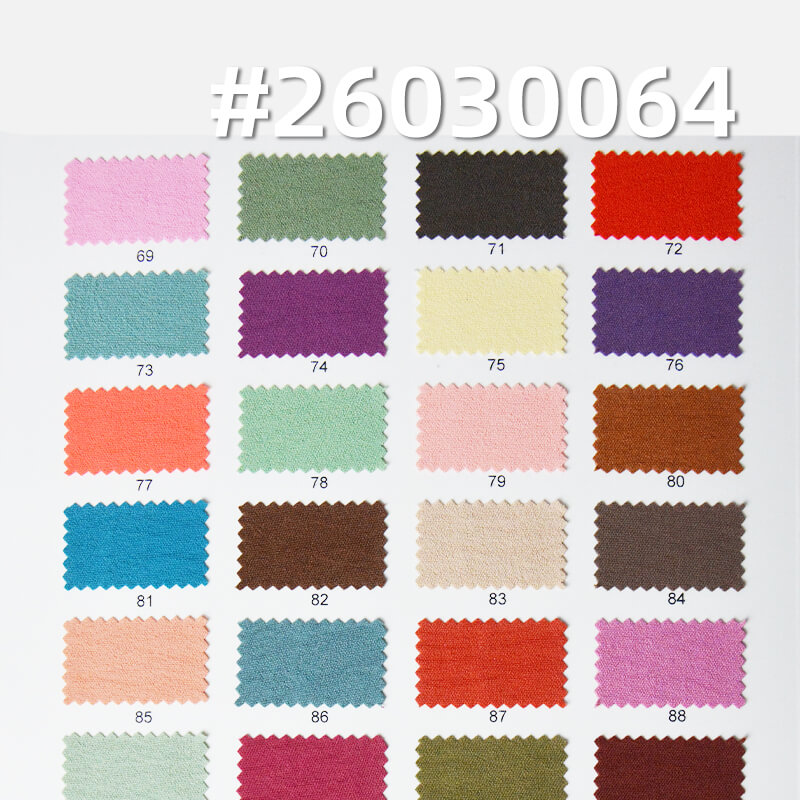 冰丝皱(起皱)|160g/m2涤纶平纹染色布|气流皱|仿棉麻皱布|休闲上衣 连衣裙 山本裤面料