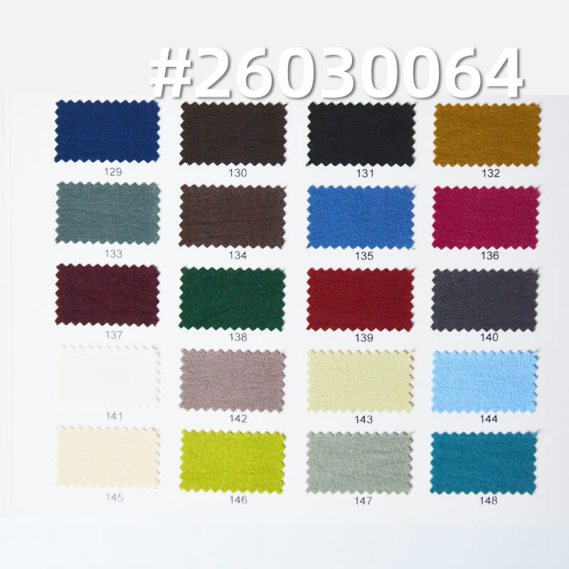 冰丝皱(起皱)|160g/m2涤纶平纹染色布|气流皱|仿棉麻皱布|休闲上衣 连衣裙 山本裤面料