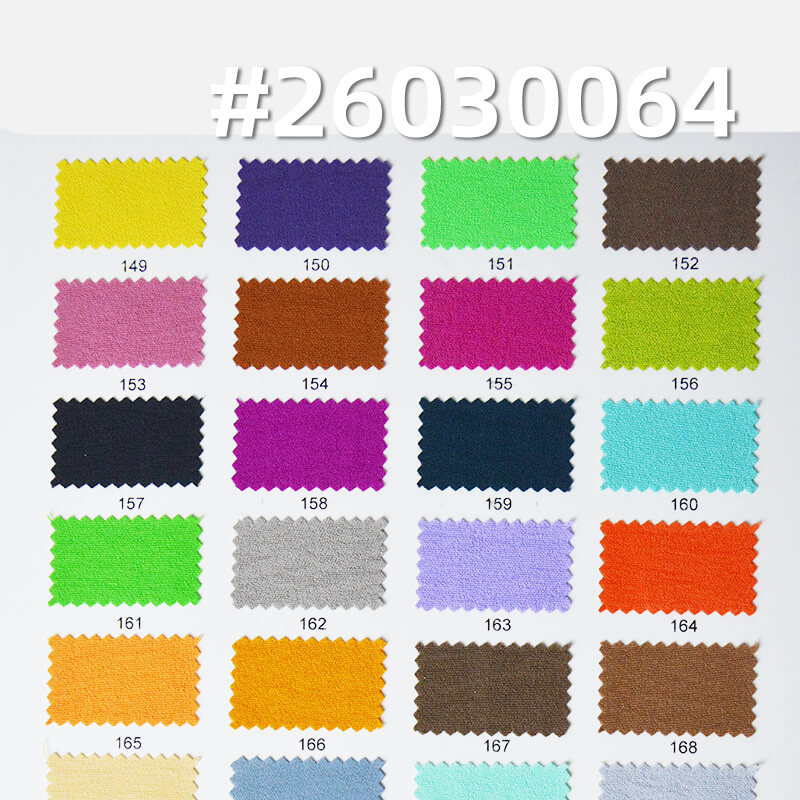 冰丝皱(起皱)|160g/m2涤纶平纹染色布|气流皱|仿棉麻皱布|休闲上衣 连衣裙 山本裤面料