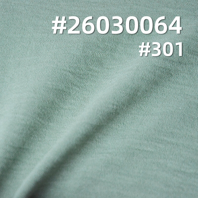 冰丝皱(起皱)|160g/m2涤纶平纹染色布|气流皱|仿棉麻皱布|休闲上衣 连衣裙 山本裤面料