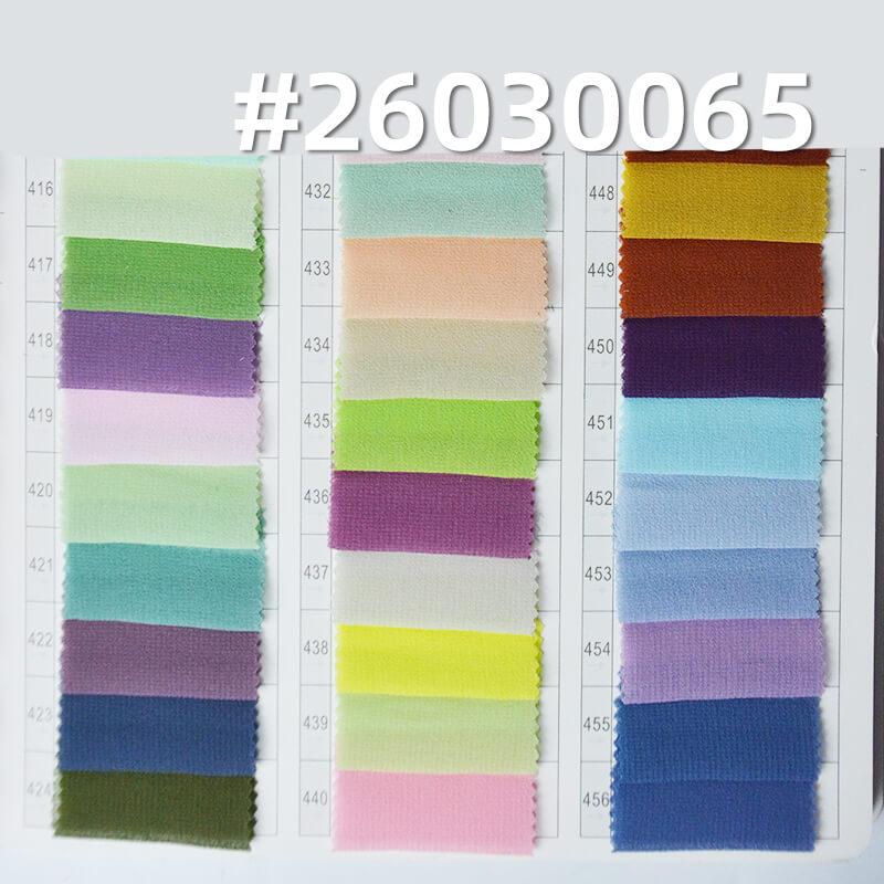 精品珍珠雪纺(强珠感)|85g/m2涤纶平纹染色布|雪纺珠布料|时尚上衣 汉服 古装 裙子面料