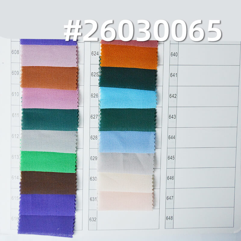 精品珍珠雪纺(强珠感)|85g/m2涤纶平纹染色布|雪纺珠布料|时尚上衣 汉服 古装 裙子面料