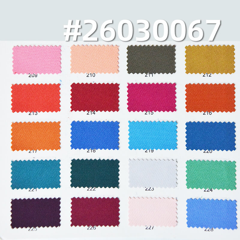 精品75D双层四面弹|180g/m2涤纶弹力染色布|休闲上衣 裤子 裙子面料