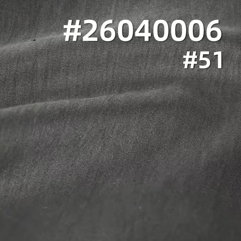 涤锦平纹布|115g/m2锦涤绒感布料|平纹皱染色布|风衣 休闲上衣 工装裤 山本裤面料