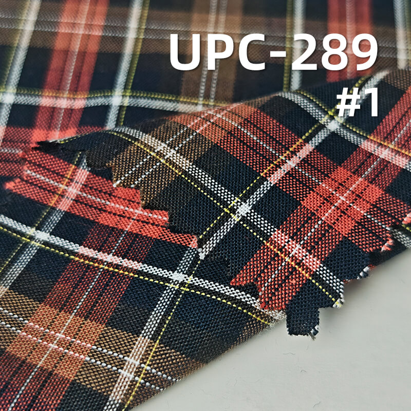 全棉色织格子布|120g/m2纯棉梭织平纹布料|格仔衬衫 裙子 裤子面料