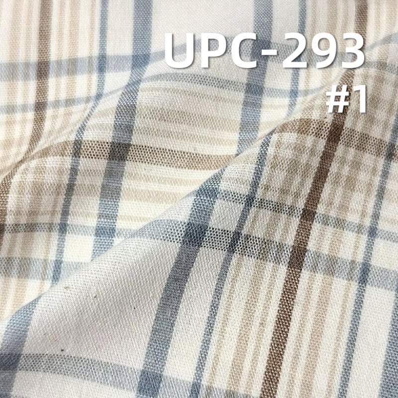 全棉色织格子布|110g/m2纯棉平纹布料|英伦风格仔衬衫 裙子 裤子面料