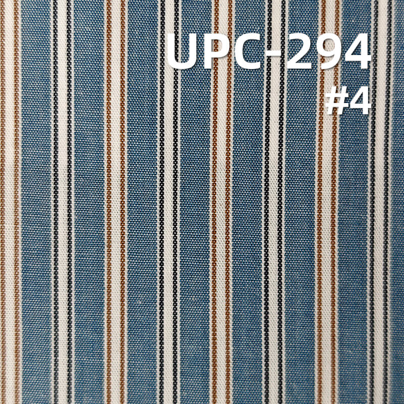 全棉色织条子布|117g/m2纯棉梭织平纹布料|条纹色织布|休闲衬衫 连衣裙面料 全棉色织条子布|117g/m2纯棉梭织平纹布料|条纹色织布|休闲衬衫 连衣裙面料