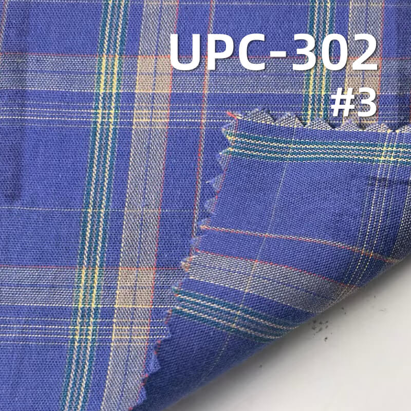 全棉色织格子布|100g/m2纯棉平纹布料|小清新格子布|衬衫 连衣裙面料