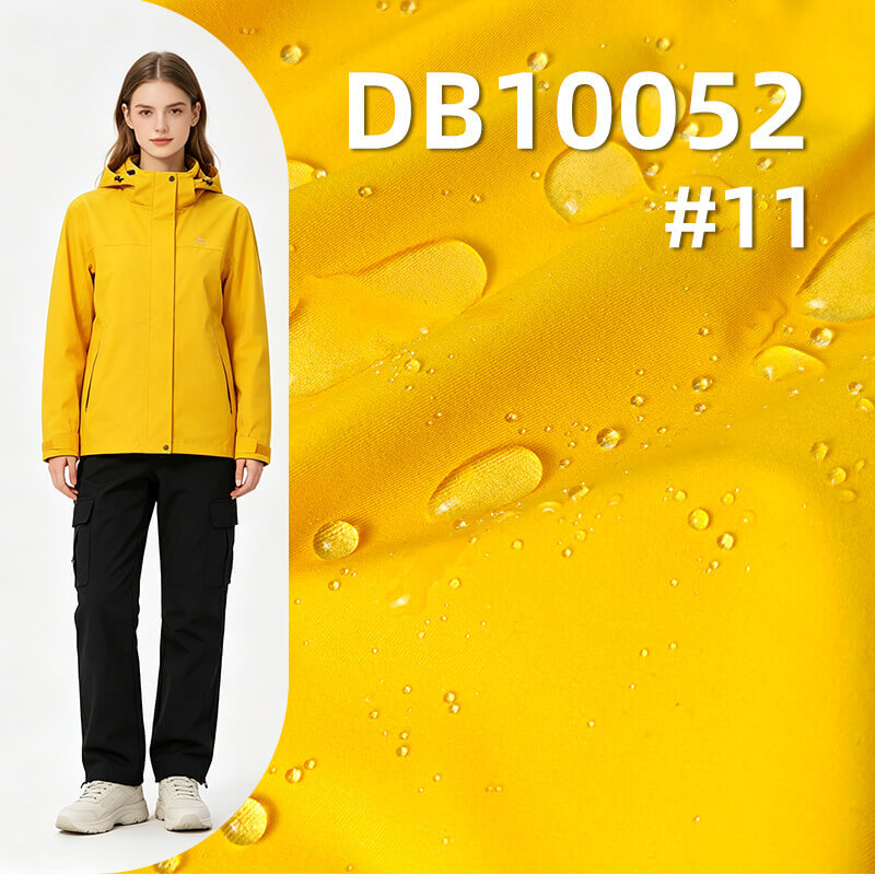 75D高弹染色布|2/2双面斜涤纶布|T800防水|全涤弹力布|150g/m2春秋中厚款面料|户外服 风衣面料