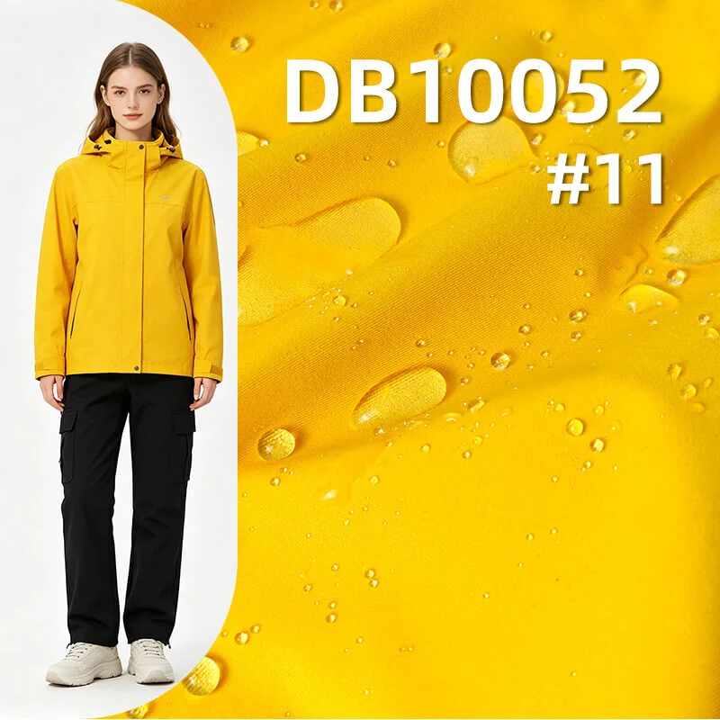 75D高弹染色布|2/2双面斜涤纶布|T800防水|全涤弹力布|150g/m2春秋中厚款面料|户外服 风衣面料