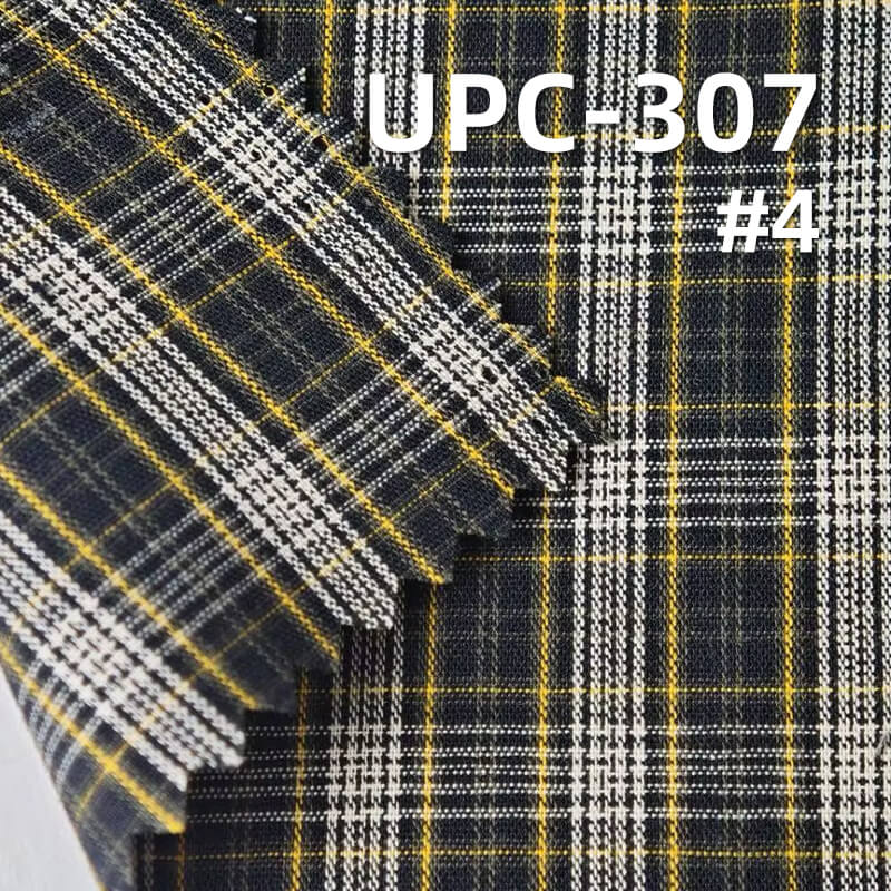全棉色织格子布|120g/m2纯棉平纹布料|港风复古格纹布|格仔衬衫 连衣裙面料
