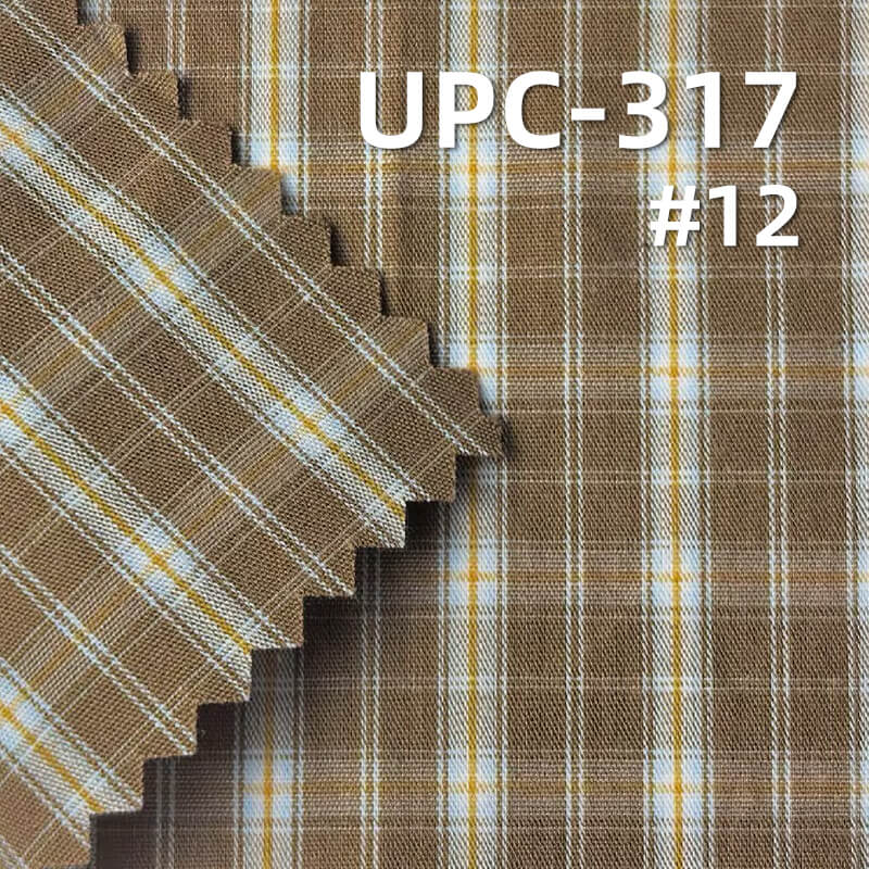 全棉色织条子/格子布|113g/m2纯棉平纹布|学院风条纹格仔布料|春夏衬衫 连衣裙 制服裙面料