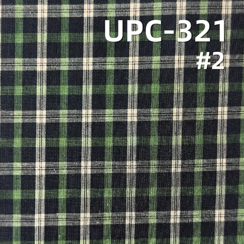 全棉色织格子布|92g/m2薄款纯棉平纹色织布|休闲格仔衬衫 裙子面料