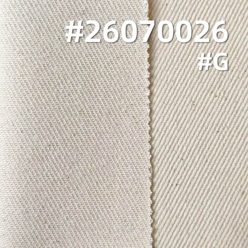 全棉进口纱斜纹布|360g/m2厚款7*7足纱足密纯棉布|四片右斜|不磨毛|工装外套 工装裤 半身裙 箱包面料