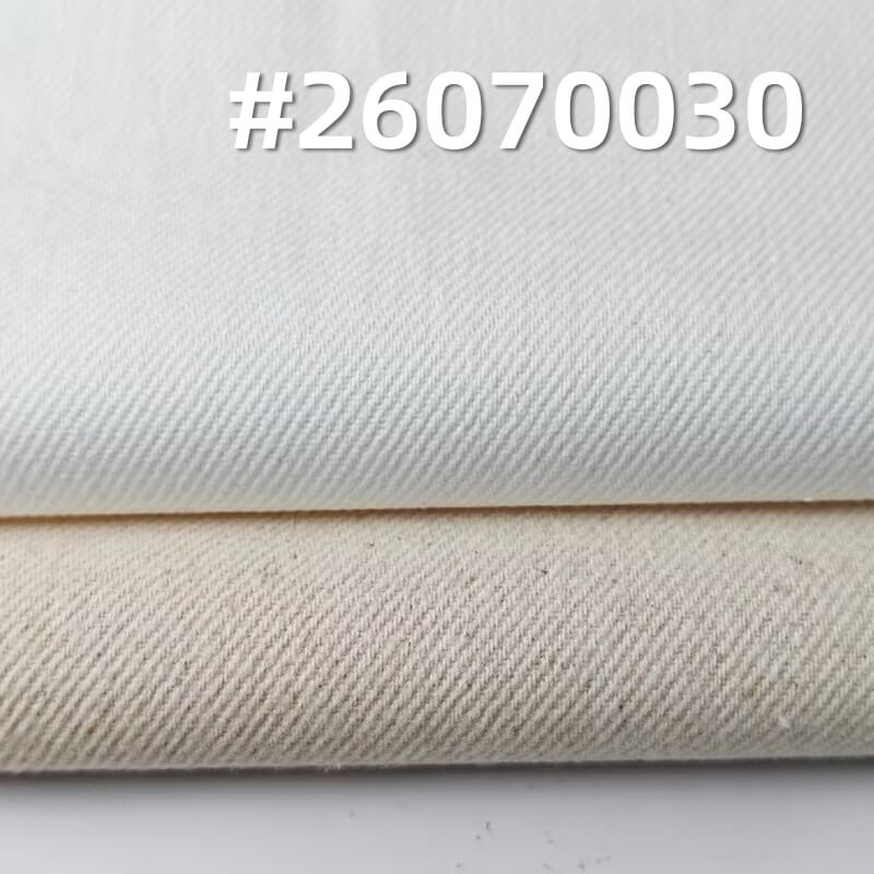 全棉高品质斜纹布|355g/m2厚款6*7足纱足密棉布|四片右斜|碳磨|工装外套 工装裤 裙子 箱包面料